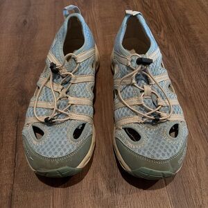 Gray Blue Water Shoes